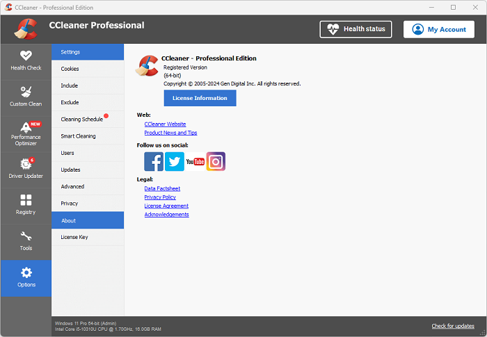 CCleaner Pro Free Download